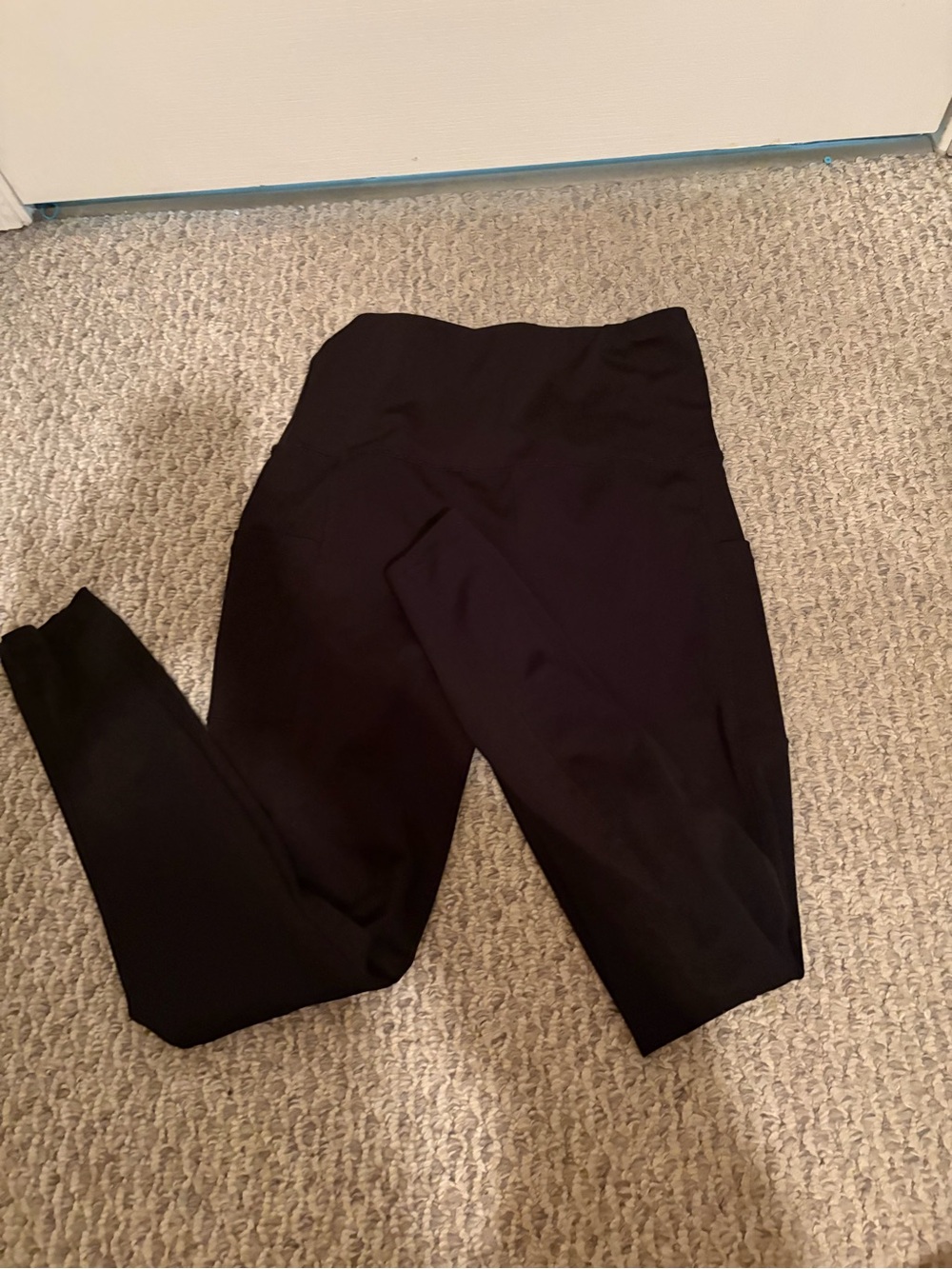 shosho Black High-Waist Leggings